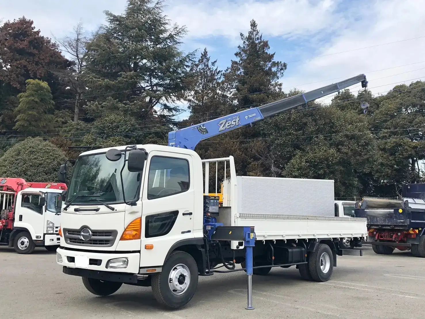 日野 レンジャー 中型/増トン クレーン付 4段 ラジコン の中古トラック【車両No.182532】