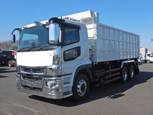 三菱 スーパーグレート 大型 ダンプ 土砂禁 ベッド の中古トラック【車両No.182419】