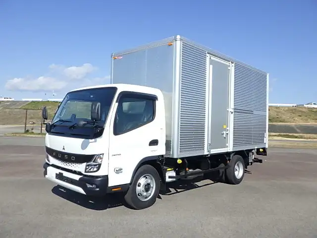 三菱 キャンター 小型 アルミバン パワーゲート サイドドア の中古トラック【車両No.182528】