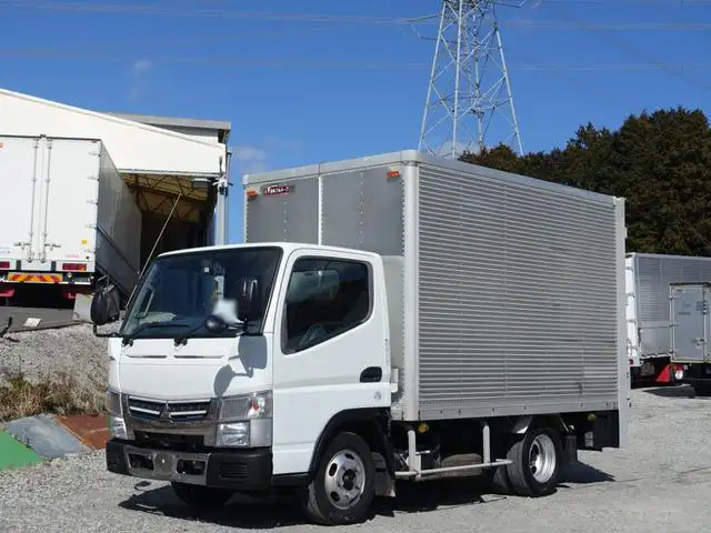三菱 キャンター 小型 アルミバン パワーゲート 床鉄板 の中古トラック【車両No.182499】