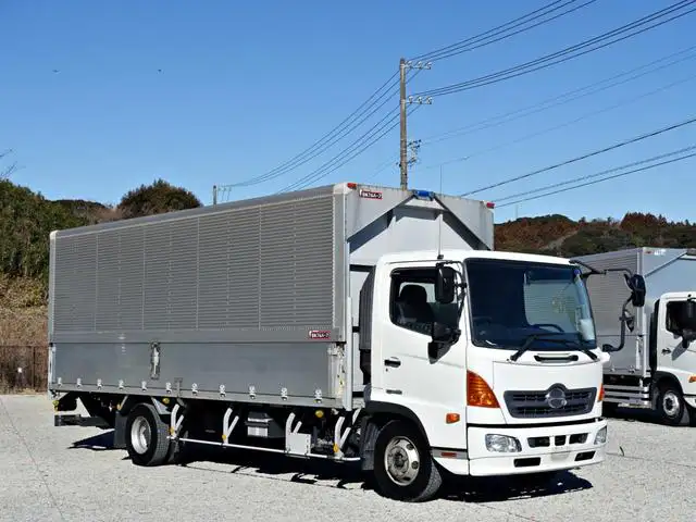 日野 レンジャー 中型/増トン ウイング パワーゲート 床鉄板 の中古トラック【車両No.182545】