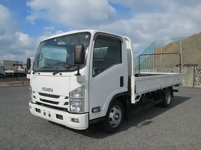 いすゞ エルフ 小型 平ボディ 床鉄板 TPG-NPR85AR の中古トラック【車両No.182553】