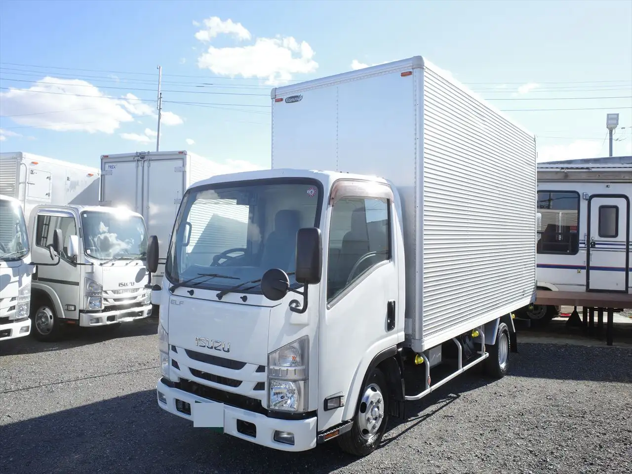 いすゞ エルフ 小型 アルミバン TRG-NLR85AN H27 の中古トラック【車両No.182459】