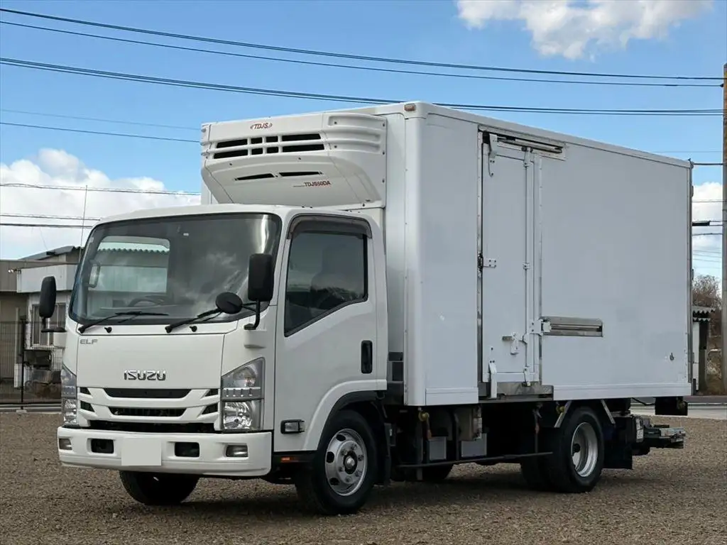 いすゞ エルフ 小型 冷凍冷蔵 低温 パワーゲート の中古トラック【車両No.182682】