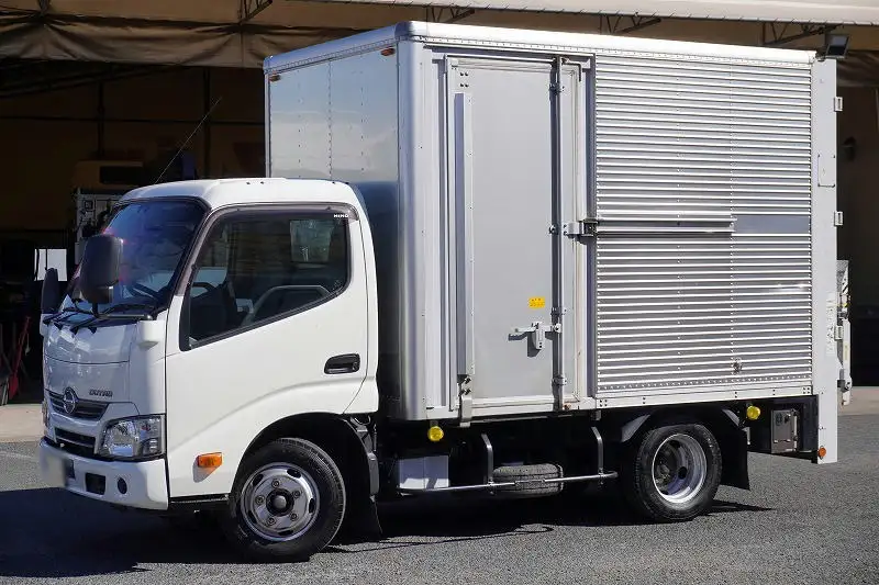 日野 デュトロ 小型 アルミバン パワーゲート サイドドア の中古トラック【車両No.182723】