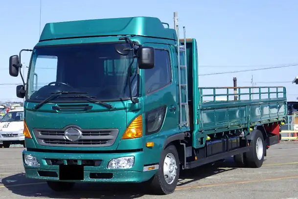 日野 レンジャー 中型/増トン 平ボディ ベッド TKG-FD7JKAA の中古トラック【車両No.182904】