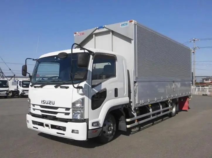 いすゞ フォワード 中型/増トン ウイング エアサス ベッド の中古トラック【車両No.182795】