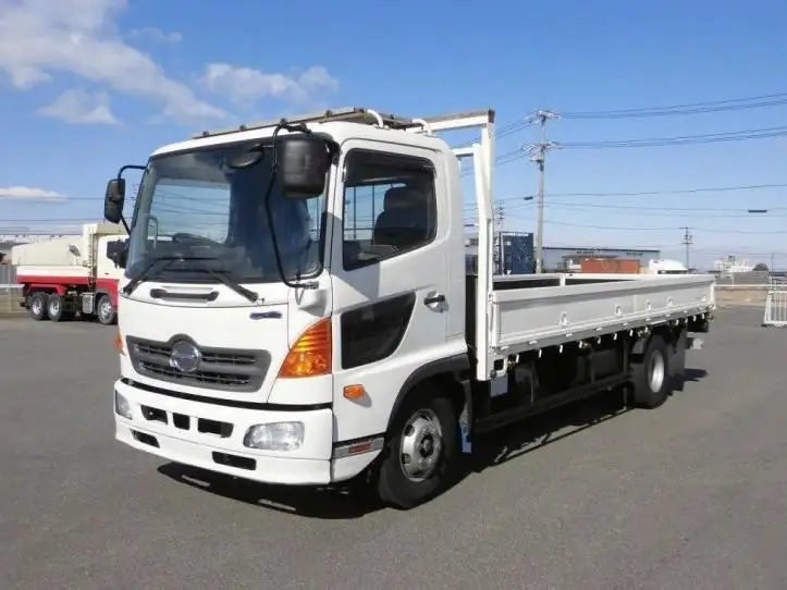 日野 レンジャー 中型/増トン 平ボディ 床鉄板 TKG-FC7JJAA の中古トラック【車両No.182805】