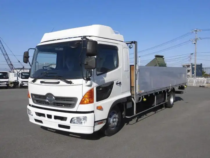 日野 レンジャー 中型/増トン 平ボディ アルミブロック ベッド の中古トラック【車両No.182799】