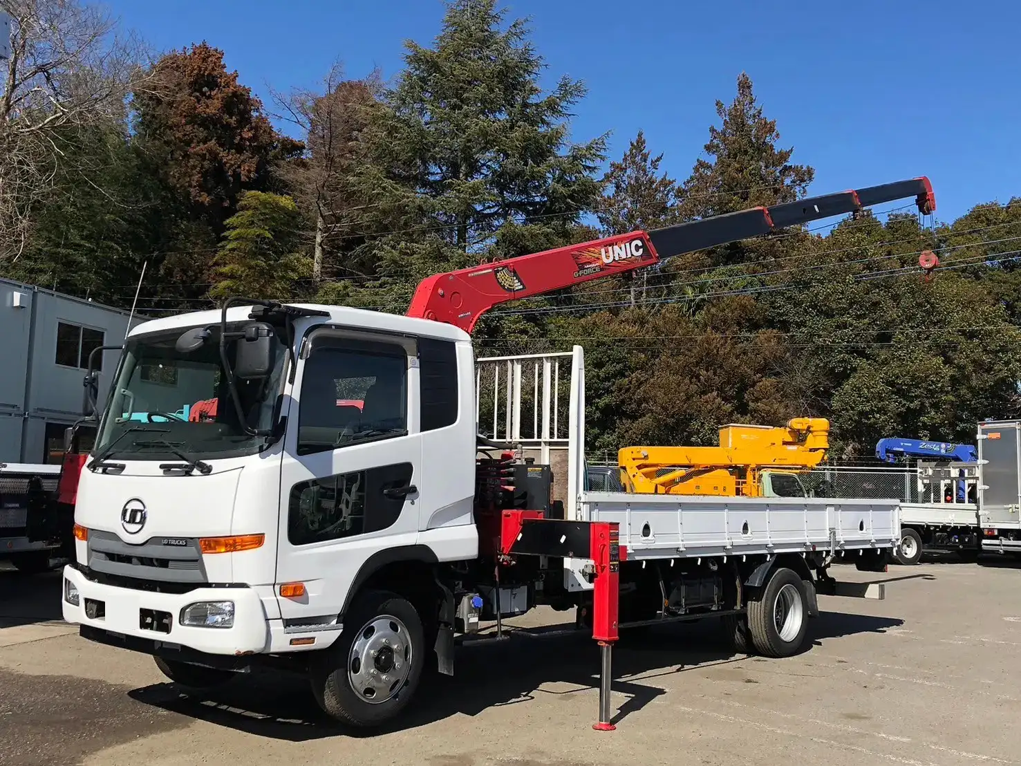 日産UD コンドル 中型/増トン クレーン付 4段 ラジコン の中古トラック【車両No.182947】