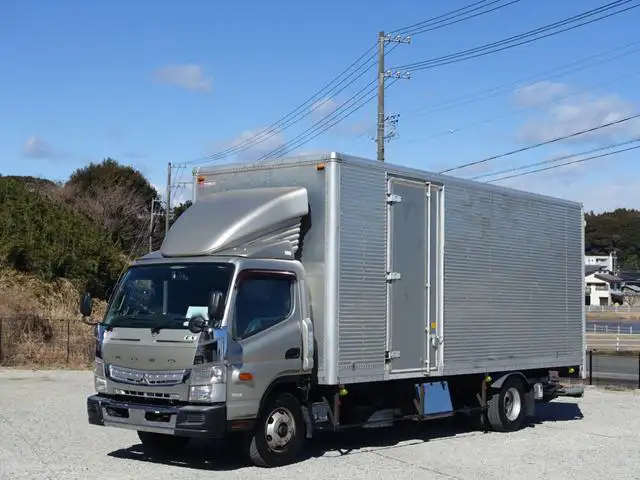 三菱 キャンター 小型 アルミバン パワーゲート サイドドア の中古トラック【車両No.182925】