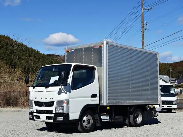 三菱 キャンター 小型 アルミバン パワーゲート TKG-FBA20 の中古トラック【車両No.182922】