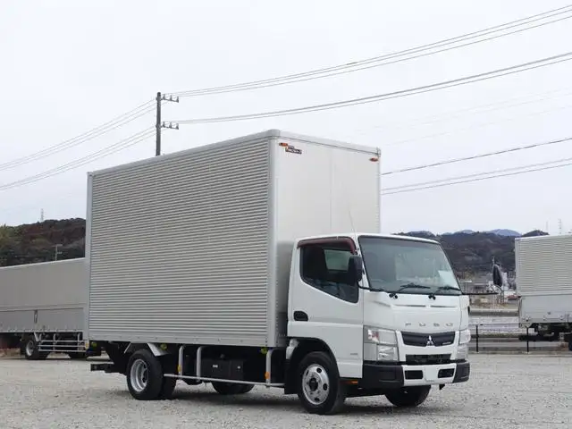 三菱 キャンター 小型 アルミバン パワーゲート サイドドア の中古トラック【車両No.182933】