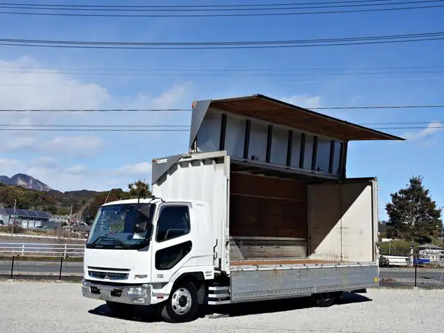 三菱 ファイター 中型/増トン ウイング 床鉄板 エアサス の中古トラック【車両No.182948】