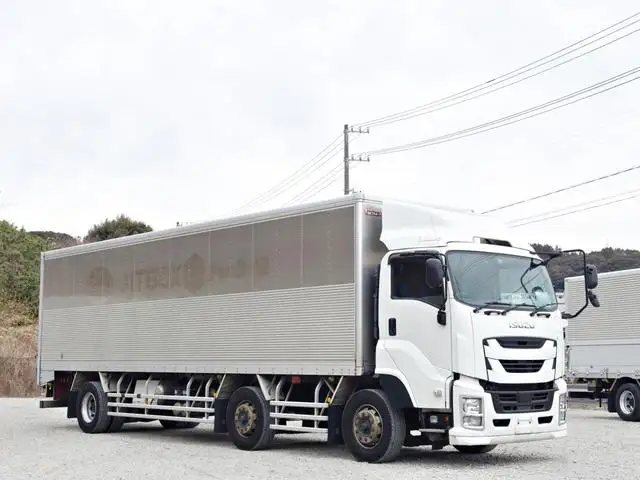 いすゞ ギガ 大型 アルミバン エアサス QKG-CYE77BZ の中古トラック【車両No.182976】