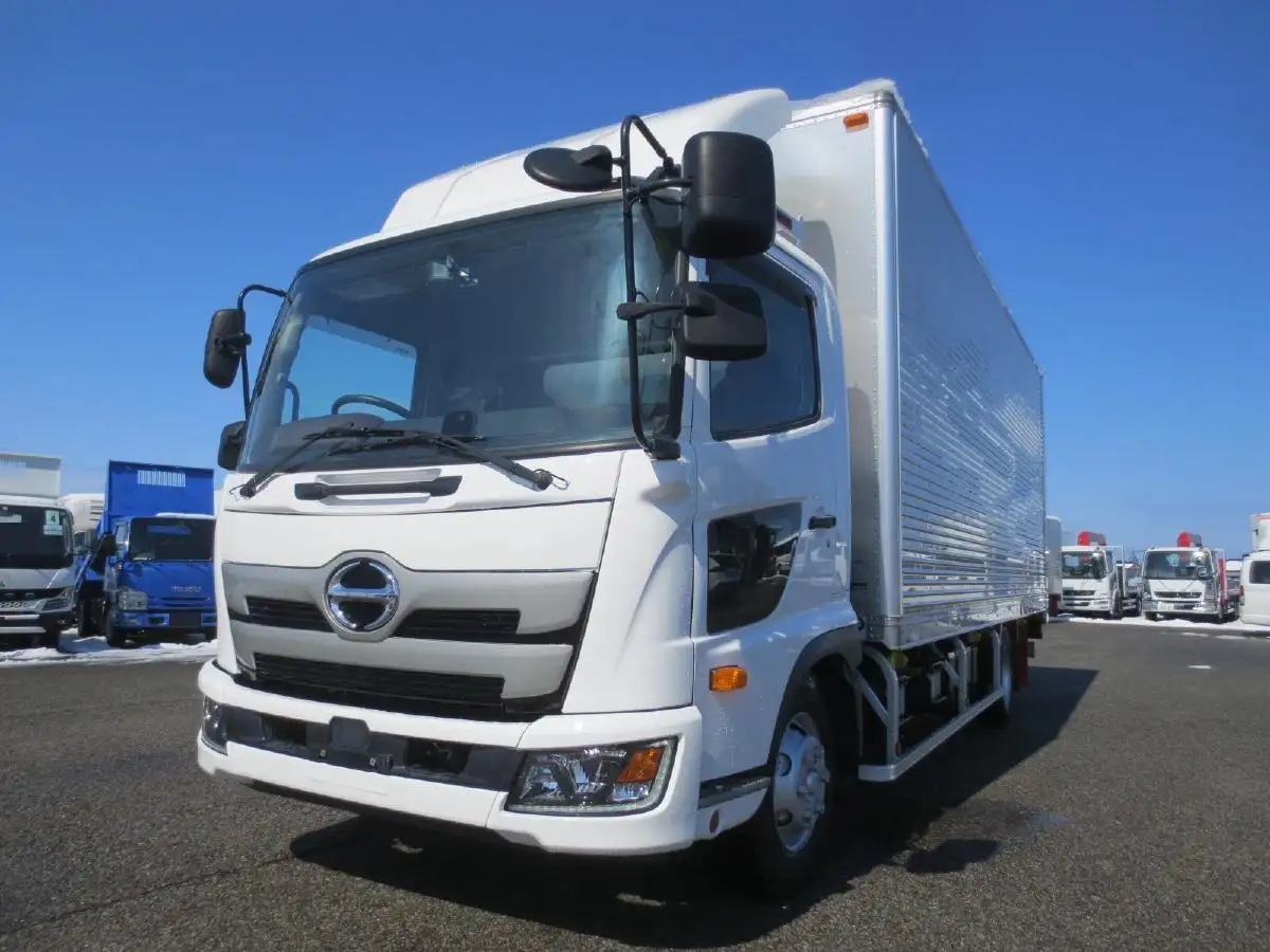 日野 レンジャー 中型/増トン アルミバン パワーゲート 床鉄板 の中古トラック【車両No.182997】