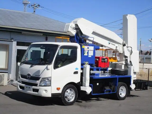 日野 デュトロ 小型 高所・建柱車 高所作業車 TKG-XZU700X の中古トラック【車両No.182988】