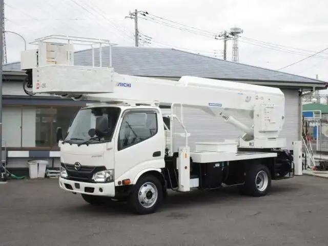 日野 デュトロ 小型 高所・建柱車 高所作業車 TKG-XZU652F の中古トラック【車両No.182993】