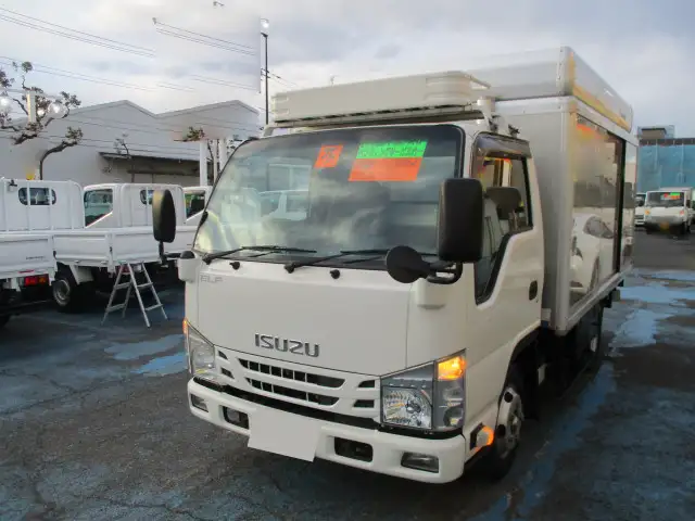 いすゞ エルフ 小型 アルミバン ボトルカー サイドドア の中古トラック【車両No.183040】