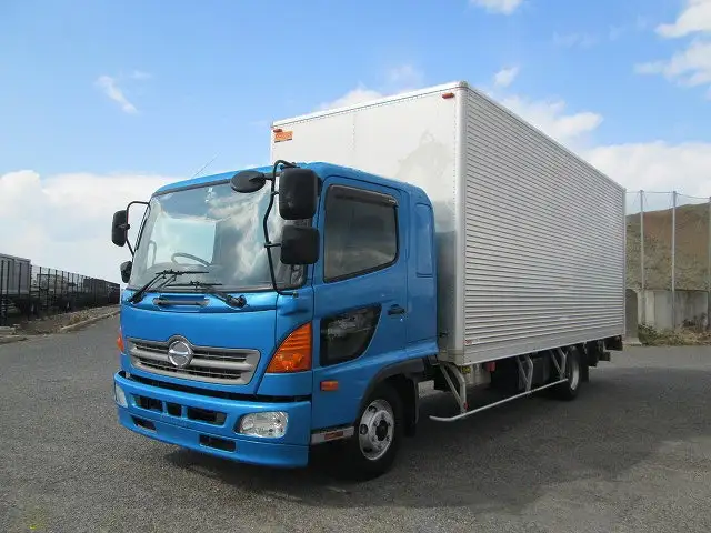 日野 レンジャー 中型/増トン アルミバン パワーゲート ベッド の中古トラック【車両No.183060】