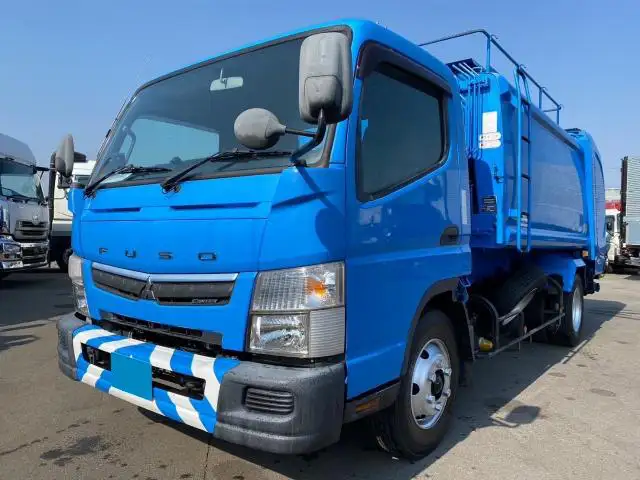 三菱 キャンター 小型 パッカー車 巻き込み式 回転ダンプ式 の中古トラック【車両No.183103】