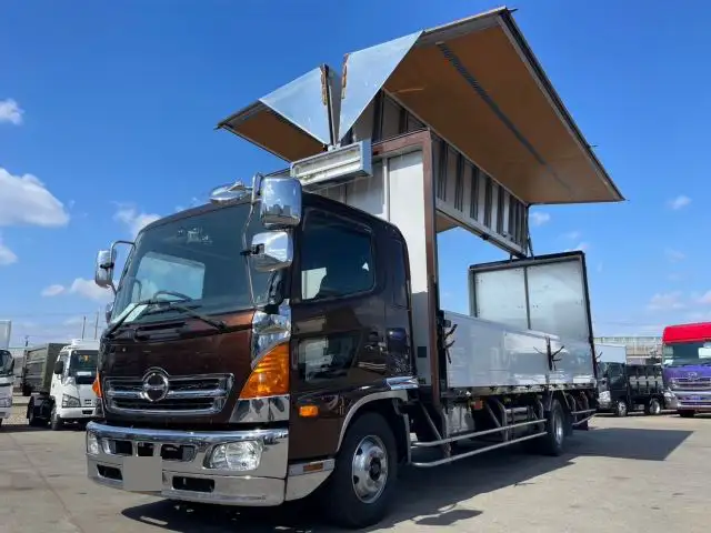 日野 レンジャー 中型/増トン ウイング ベッド TKG-FD9JLAA の中古トラック【車両No.182975】
