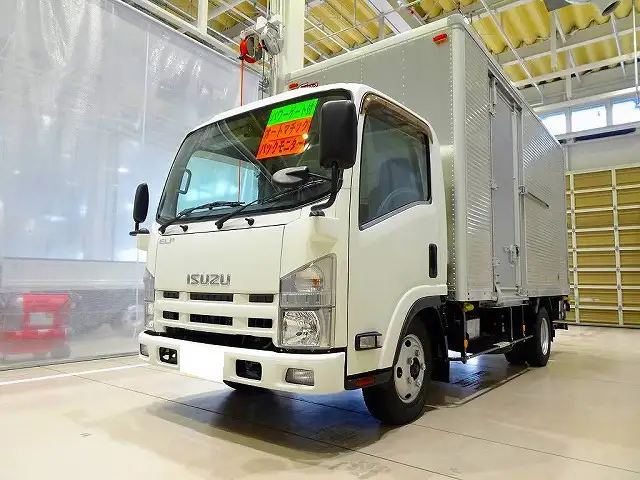 いすゞ エルフ 小型 アルミバン パワーゲート サイドドア の中古トラック【車両No.183115】
