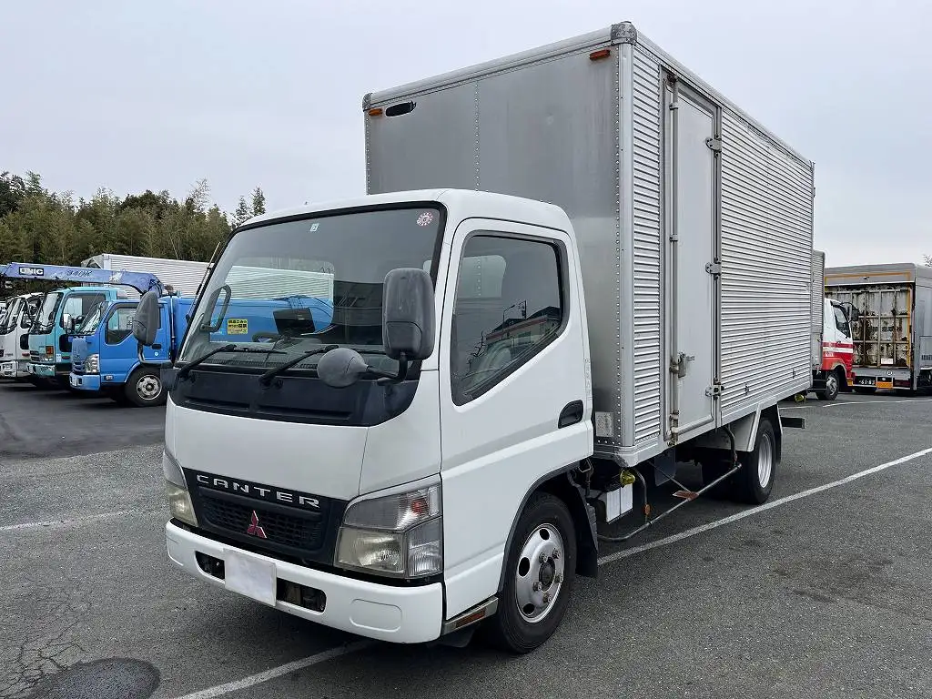 三菱 キャンター 小型 アルミバン サイドドア PA-FE72DEV の中古トラック【車両No.183080】