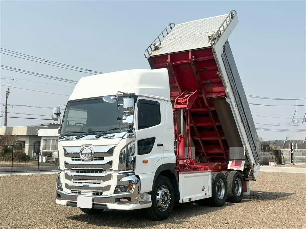 日野 プロフィア 大型 ダンプ Lゲート ハイルーフ の中古トラック【車両No.183220】
