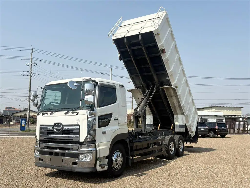 日野 プロフィア 大型 ダンプ 土砂禁 ベッド の中古トラック【車両No.183229】