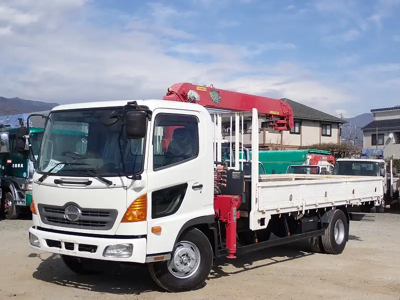 日野 レンジャー 中型/増トン クレーン付 4段 ラジコン の中古トラック【車両No.183207】