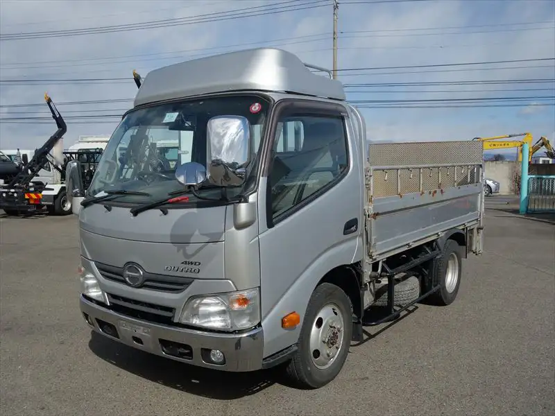 日野 デュトロ 小型 平ボディ パワーゲート 床鉄板 の中古トラック【車両No.183153】