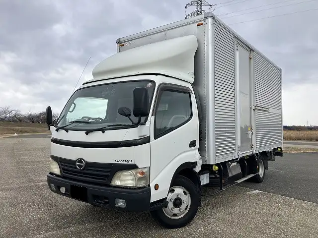 日野 デュトロ 小型 アルミバン パワーゲート サイドドア の中古トラック【車両No.183350】