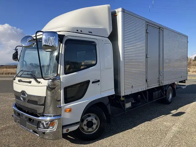 日野 レンジャー 中型/増トン アルミバン パワーゲート サイドドア の中古トラック【車両No.183332】