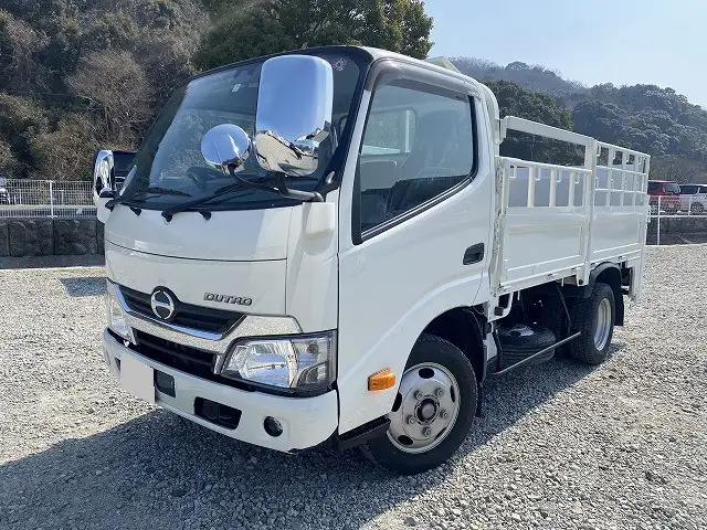 日野 デュトロ 小型 平ボディ パワーゲート 床鉄板 の中古トラック【車両No.183334】