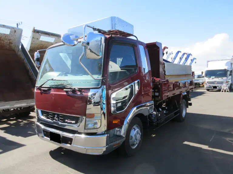 三菱 ファイター 中型/増トン ダンプ コボレーン ベッド の中古トラック【車両No.183241】