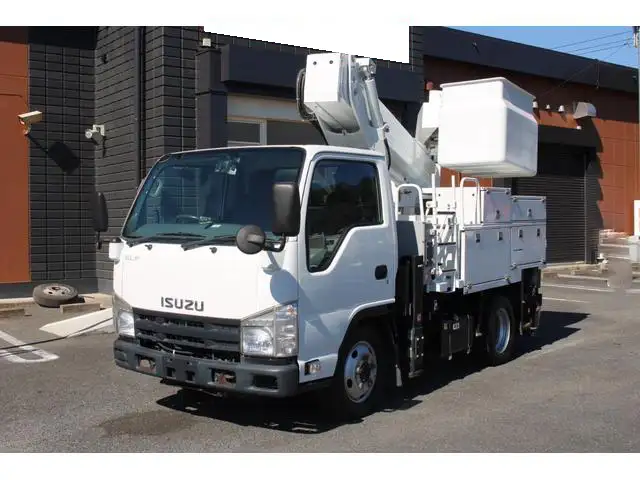 いすゞ エルフ 小型 高所・建柱車 高所作業車 電工仕様 の中古トラック【車両No.183319】