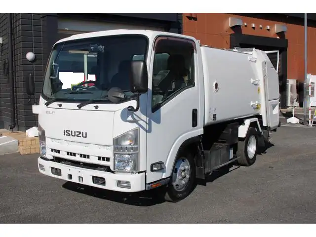 いすゞ エルフ 小型 パッカー車 巻き込み式 回転ダンプ式 の中古トラック【車両No.183324】