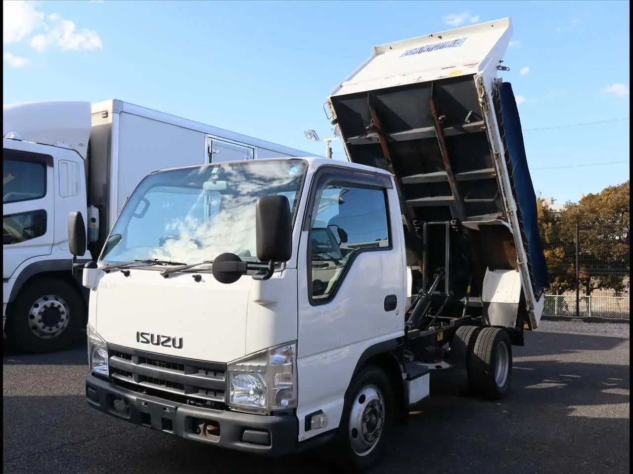 いすゞ エルフ 小型 ダンプ 強化 コボレーン の中古トラック【車両No.183281】
