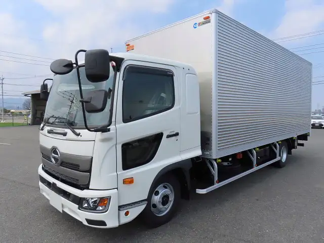 日野 レンジャー 中型/増トン アルミバン パワーゲート エアサス の中古トラック【車両No.183341】