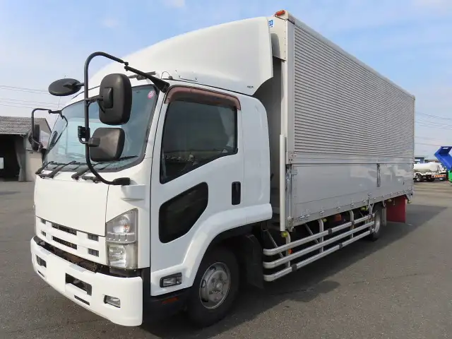 いすゞ フォワード 中型/増トン ウイング エアサス ベッド の中古トラック【車両No.183368】