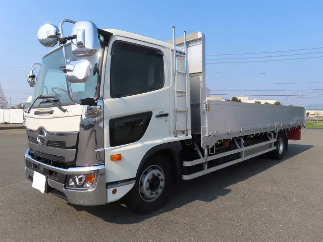 日野 レンジャー 中型/増トン 平ボディ アルミブロック ベッド の中古トラック【車両No.183312】