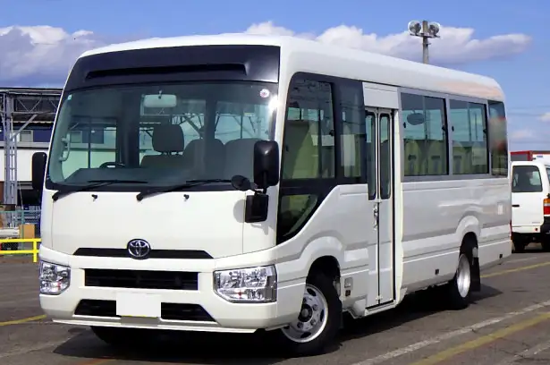トヨタ コースター 小型 バス マイクロバス SKG-XZB70 の中古トラック【車両No.183422】