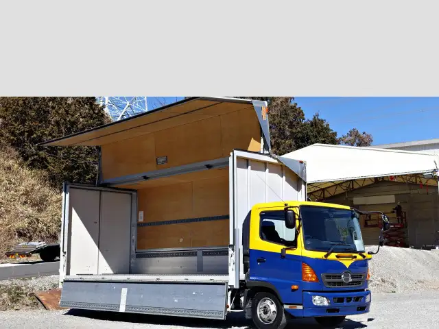 日野 レンジャー 中型/増トン ウイング センターローラー TKG-FC9JKAA の中古トラック【車両No.183396】