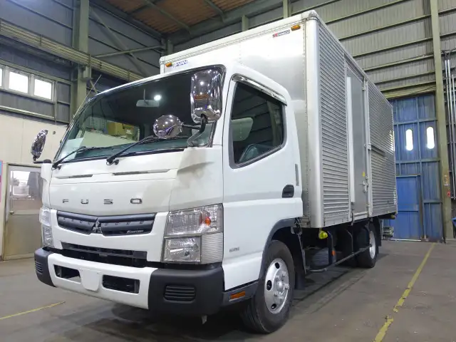 三菱 キャンター 小型 アルミバン パワーゲート サイドドア の中古トラック【車両No.183416】