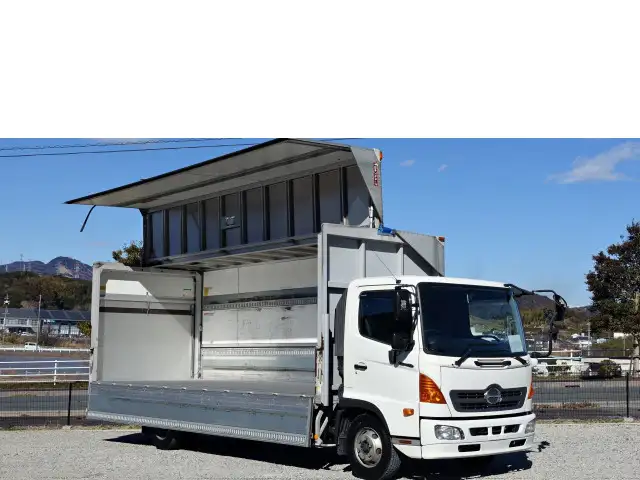 日野 レンジャー 中型/増トン ウイング パワーゲート TKG-FC9JKAA の中古トラック【車両No.183393】