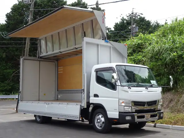 三菱 キャンター 小型 ウイング TKG-FEB80 H27 の中古トラック【車両No.183409】