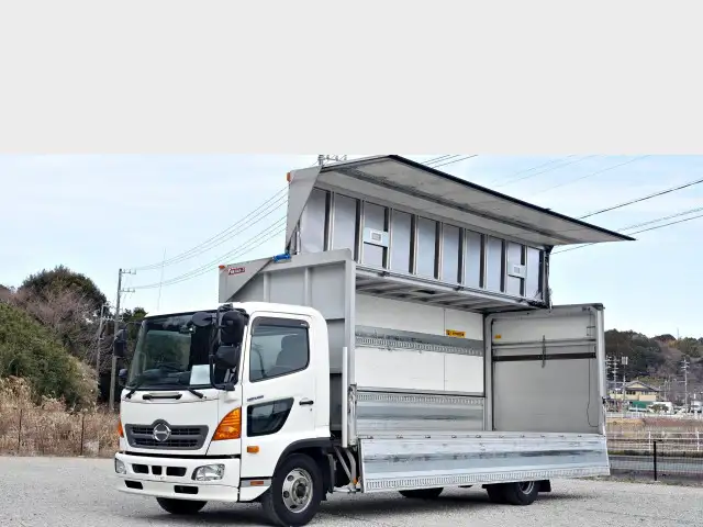 日野 レンジャー 中型/増トン ウイング パワーゲート TKG-FC9JKAA の中古トラック【車両No.183400】