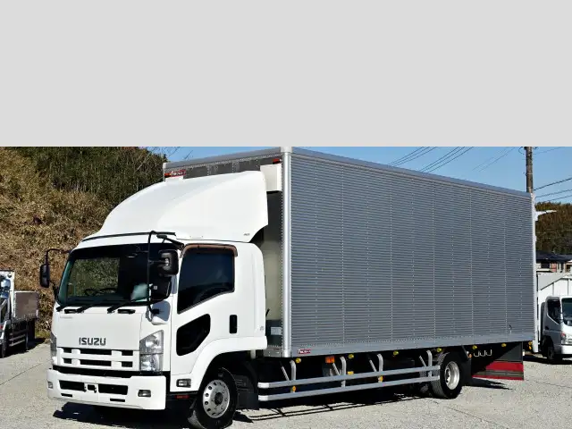 いすゞ フォワード 中型/増トン アルミバン エアサス ベッド の中古トラック【車両No.183384】