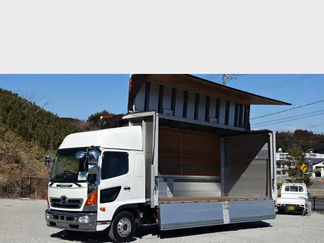 日野 レンジャー 中型/増トン ウイング パワーゲート エアサス の中古トラック【車両No.183369】